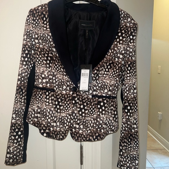 BCBGMAXAZRIA Bowie Tuxedo Blazer Jacket - Picture 7 of 7